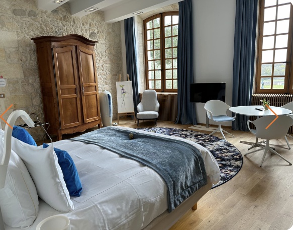 Chambre du Château Prieuré Marquet